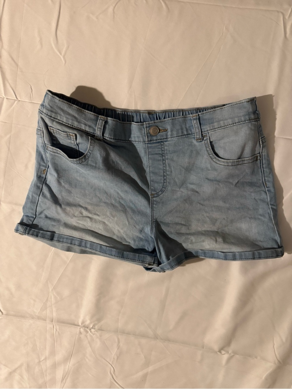 Light Blue Denim Women’s Shorts